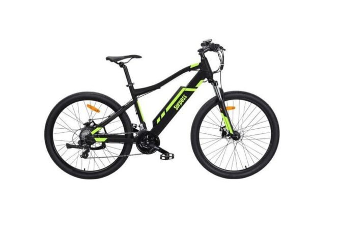 VTT Electrique SURPASS 27.5 Noir 8 vitesses Semi rigide Batterie 10 Ah 1.jpeg