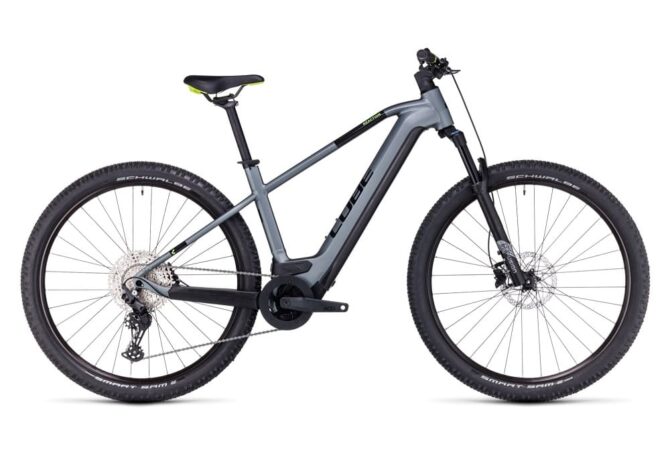 VTT Electrique Semi Rigide Cube Reaction Hybrid Pro 625 Shimano Deore 11V 625 Wh 29 Gris Flash 2023 2.jpeg