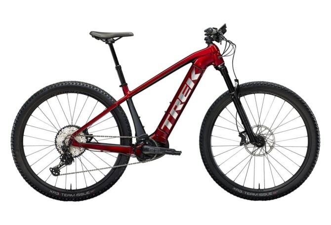 VTT Electrique Semi Rigide Trek Powerfly 7 Shimano SLX XT 12V 625Wh 27.5 Rouge Gris Lithium 2023 1.jpeg