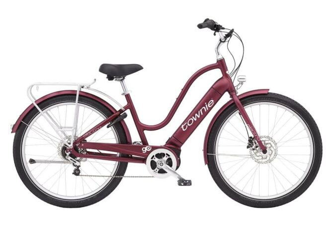 Velo de Ville Electrique Electra Townie Path Go 5i Shimano Nexus 5V 500 Wh 27.5 Bordeaux Rosewood Mat 1.jpg