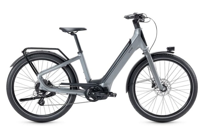 Velo de Ville Electrique Gitane G Life Urban 2 Shimano Altus Tourney 8V 500 Wh 26 Gris Iridium 2023 1 1.jpeg