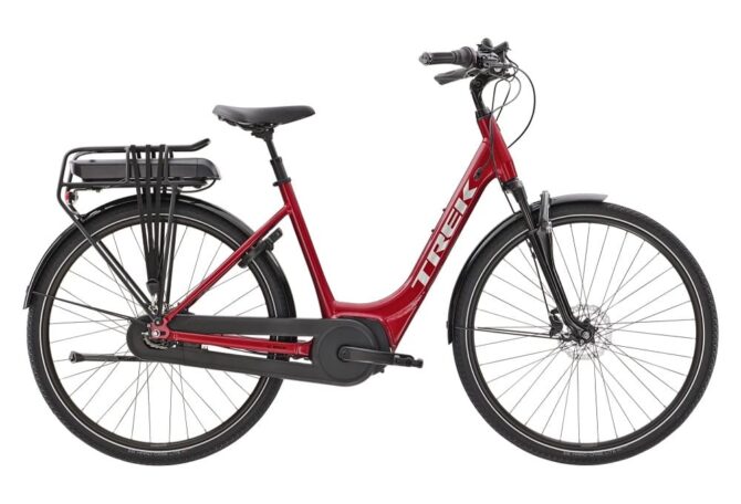 Velo de Ville Electrique Trek District 4 Lowstep 300Wh Shimano Nexus 7V Rage Red 2022 1 1.jpeg